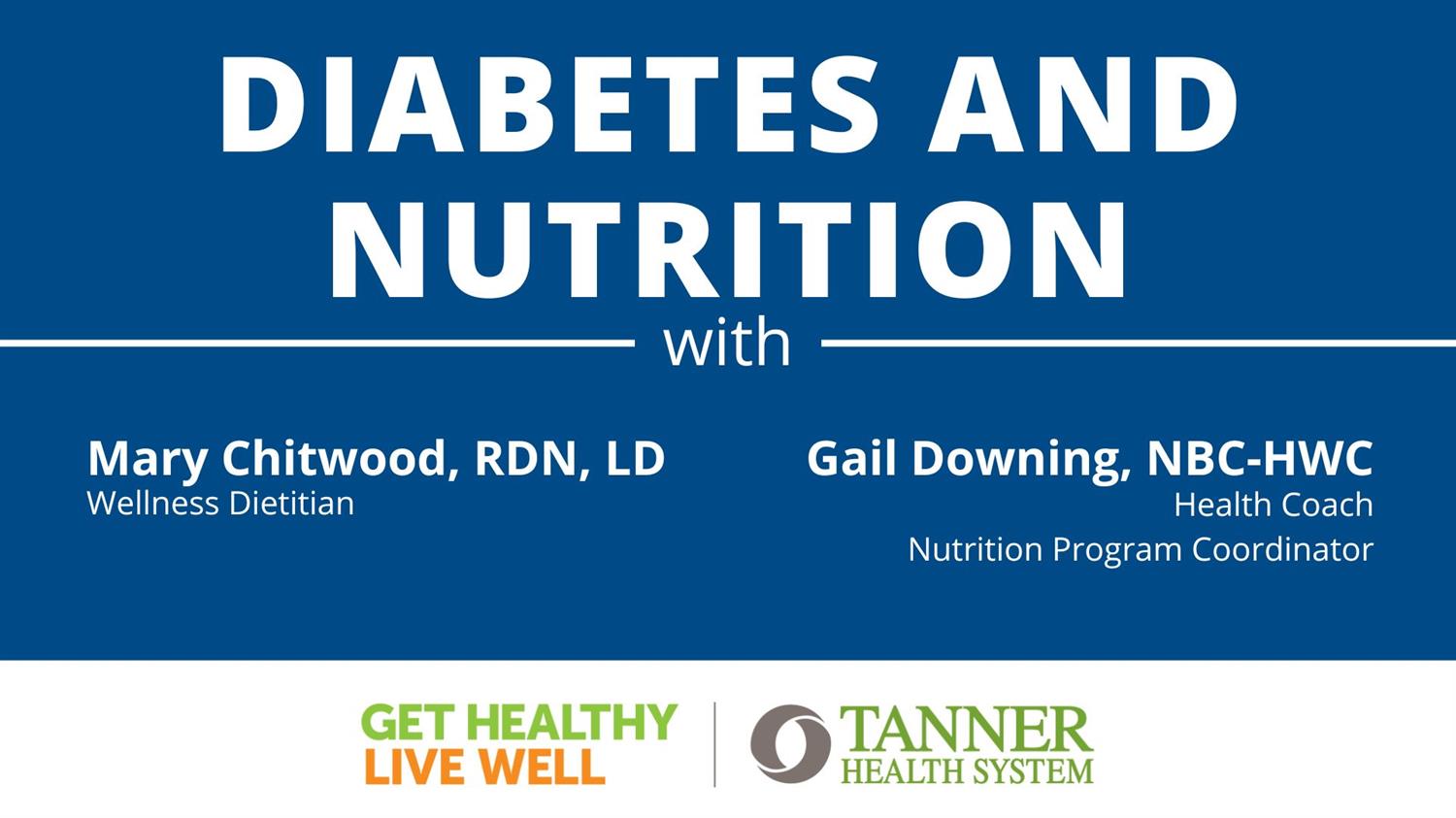 Diabetes and Nutrition